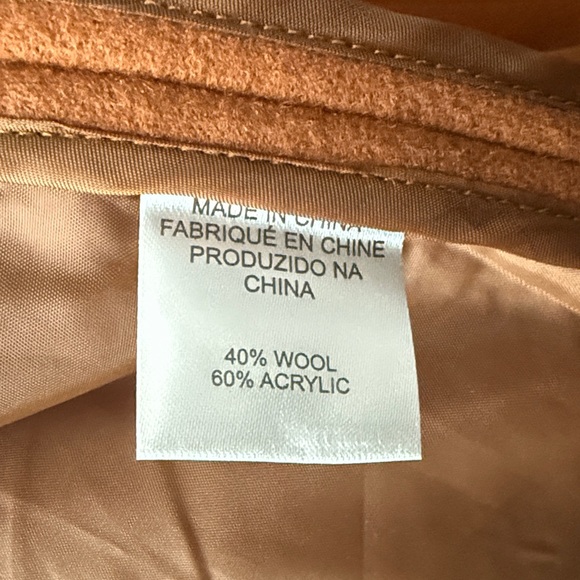 Chicwish Rust Brown Draped Open-Front Trench Coat - Picture 2 of 2